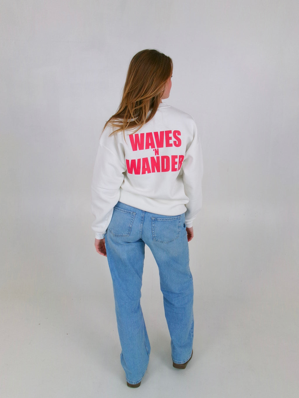 Signature SWEATER- Seashell white