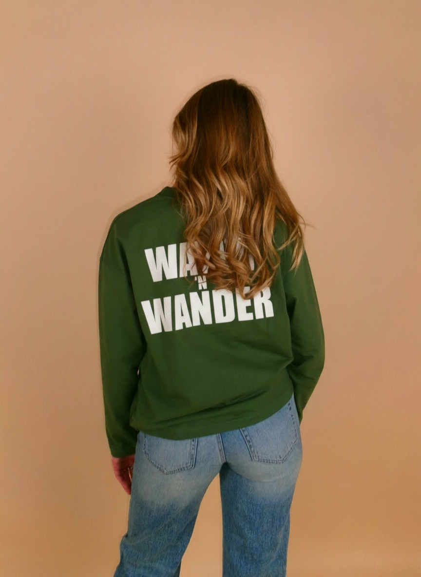 Signature LONGSLEEVE - Lagoon Green